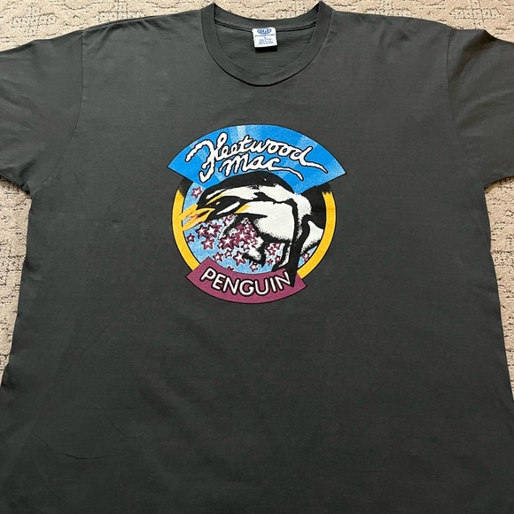 🎸 '03 Fleetwood Mac Band Penguin Album Graphic Bill Graham Promoter Rare T Shirt - Picture 13 of 13